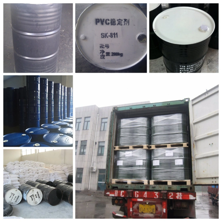 Lead Free Non-Toxic Liquid Stabilizer Tin for PVC Use