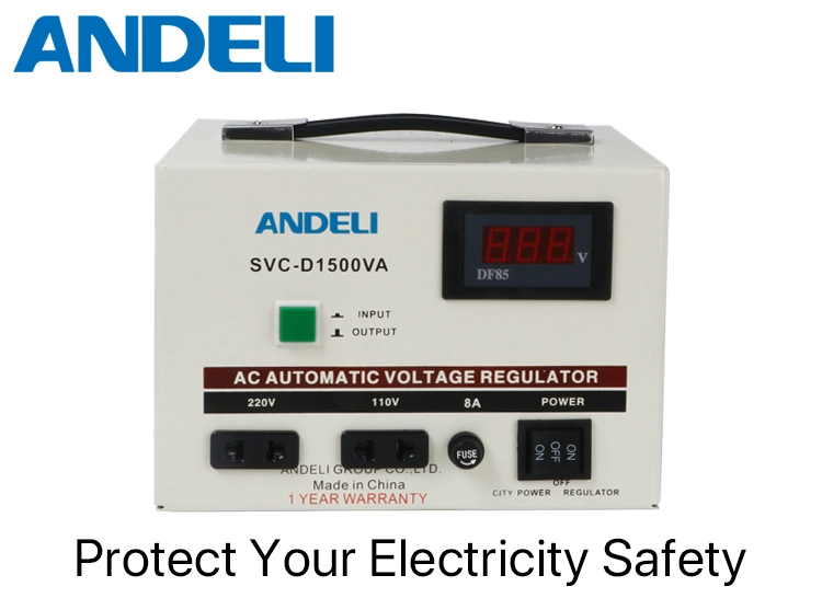 Andeli SVC-D1500va Automatic Voltage Stabilizer (LED)