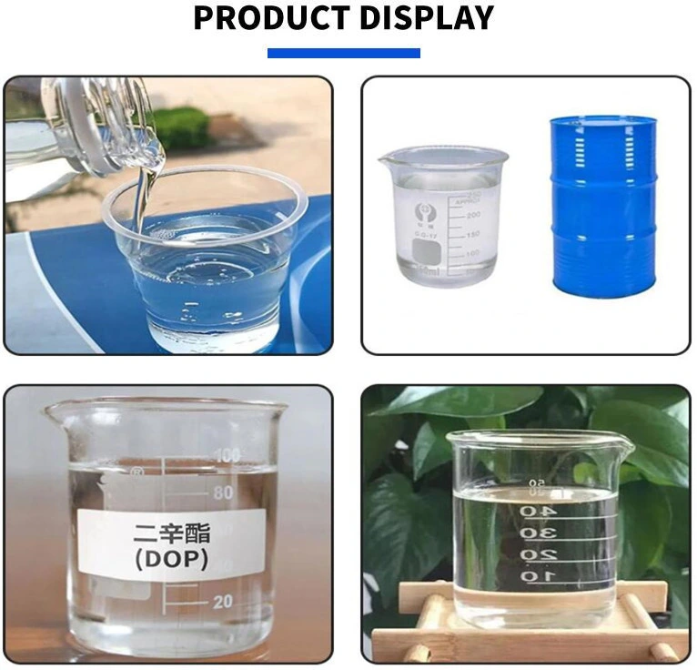 CAS 117-81-7 Dioctyl Phthalate 99.5% DOP Oil Plasticizer for PVC